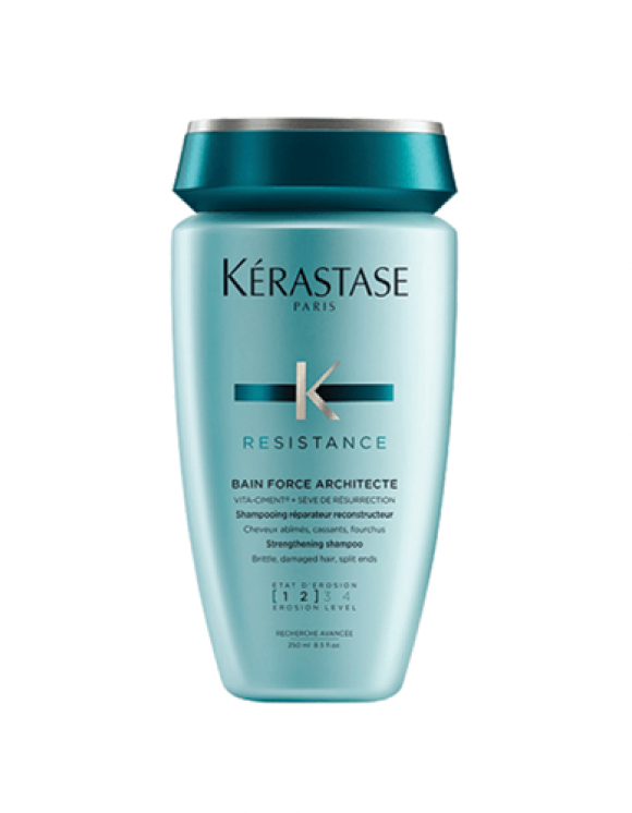 Реконструиращ шампоан за слаба и изтощена коса  Kerastase Bain Force Architecte - 250 мл